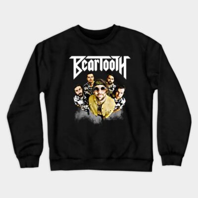 Beartooth Crewneck Sweatshirt Official Cow Anime Merch