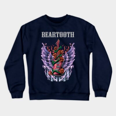 Beartooth Band Crewneck Sweatshirt Official Cow Anime Merch