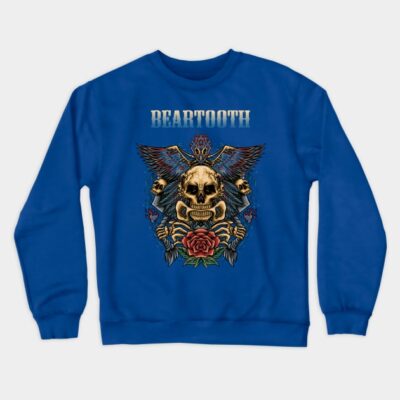 Beartooth Band Crewneck Sweatshirt Official Cow Anime Merch