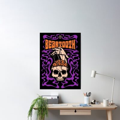 Best Seller Art1 Poster Official Beartooth Band Merch