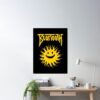 Beartooth Logo Merch Poster Official Beartooth Band Merch