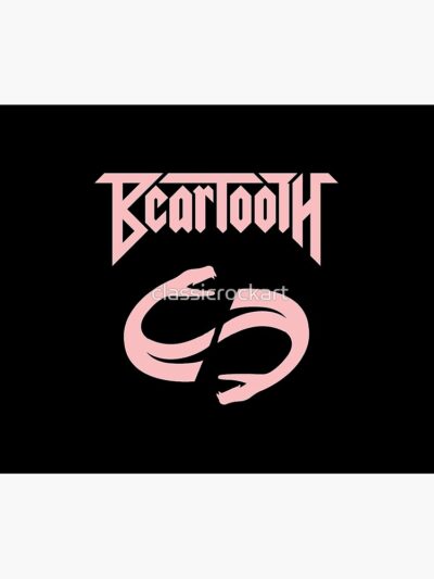 Beartooth Pink Logo Tapestry Official Beartooth Band Merch