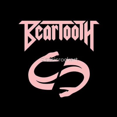 Beartooth Pink Logo Tote Bag Official Beartooth Band Merch