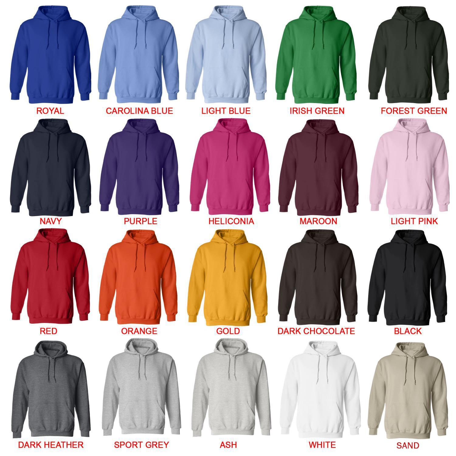 hoodie color chart - Beartooth Band Store