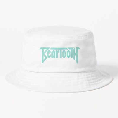 Beartooth Teal Logo Bucket Hat Official Cow Anime Merch