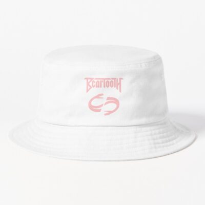 Beartooth Pink Logo Bucket Hat Official Cow Anime Merch