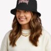 Beartooth Pink Logo Bucket Hat Official Cow Anime Merch