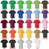 t shirt color chart 2 - Beartooth Band Store