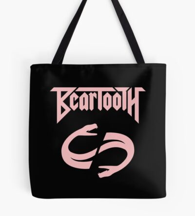 Beartooth Pink Logo Tote Bag Official Beartooth Band Merch