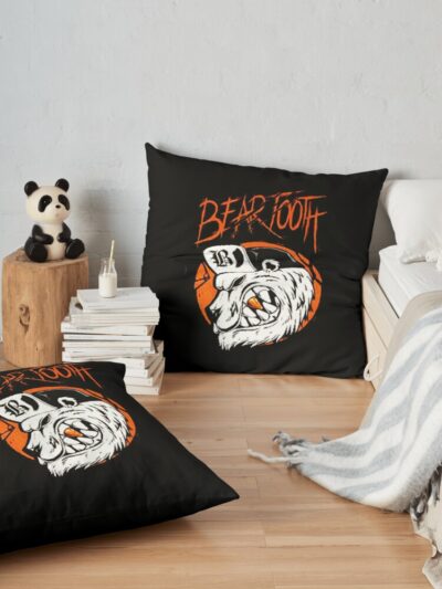 Beartooth Band Beartooth Band  Beartooth Band Popular Throw Pillow Official Beartooth Band Merch