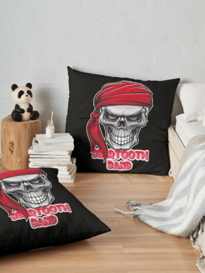 Throw Pillow Official Beartooth Band Merch