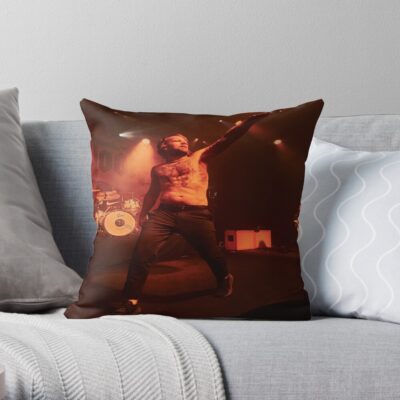 Beartooth Throw Pillow Official Beartooth Band Merch