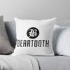 Beartooth Throw Pillow Official Beartooth Band Merch