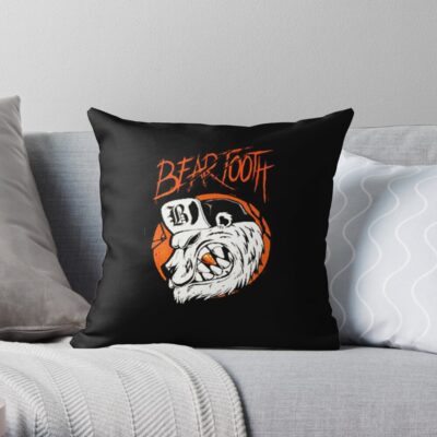 Beartooth Band Beartooth Band Beartooth Band Popular Pullover Hoodie Throw Pillow Official Beartooth Band Merch