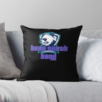 Beartooth Band Throw Pillow Official Beartooth Band Merch