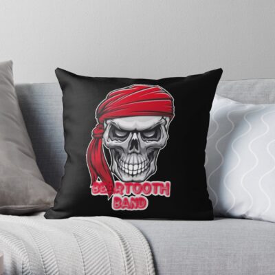 Throw Pillow Official Beartooth Band Merch