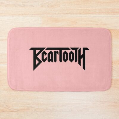 Beartooth Black Logo Bath Mat Official Beartooth Band Merch