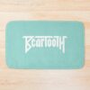 Beartooth White Logo Bath Mat Official Beartooth Band Merch