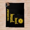 Beartooth Logo Merch Throw Blanket Official Beartooth Band Merch