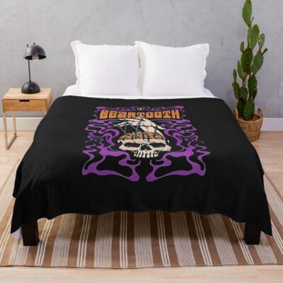 Beartooth Throw Blanket Official Beartooth Band Merch