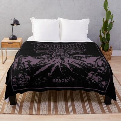 Beartooth Below Throw Blanket Official Beartooth Band Merch