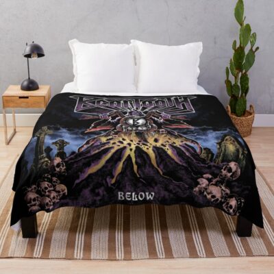 Original Of Beartooth Throw Blanket Official Beartooth Band Merch