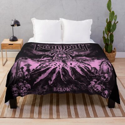 Original Of Beartooth Throw Blanket Official Beartooth Band Merch