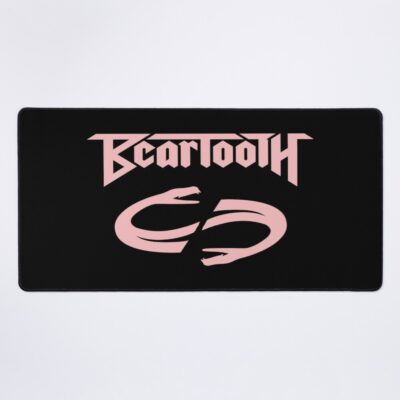 Beartooth Pink Logo Mouse Pad Official Beartooth Band Merch