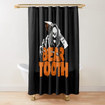 Beartooth Reaper Art Shower Curtain Official Beartooth Band Merch