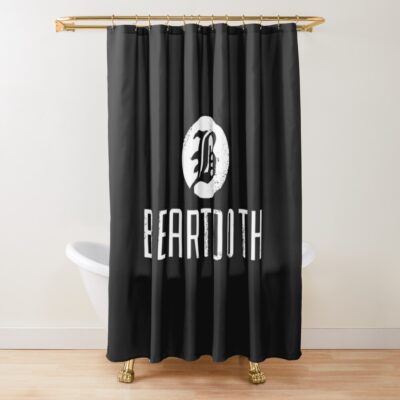 Beartooth Shower Curtain Official Beartooth Band Merch