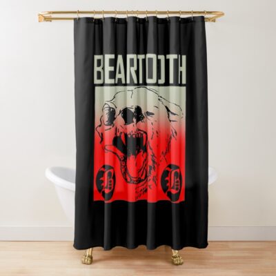 Beartooth Shower Curtain Official Beartooth Band Merch