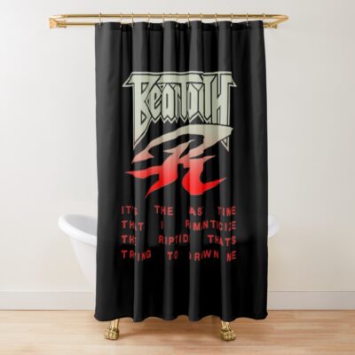 Beartooth Shower Curtain Official Beartooth Band Merch